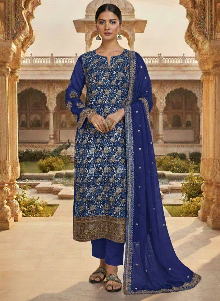 Indian Style Embroidered D.No 1118b