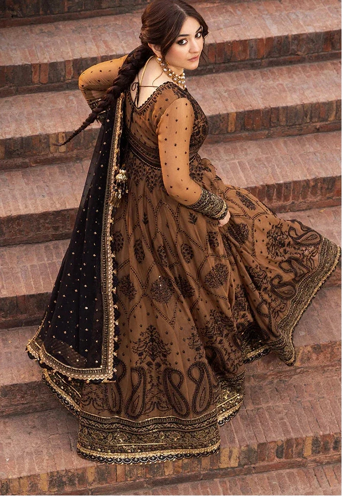 Asim Jofa Luxury Chiffon Embroidered Maxi MX 6016