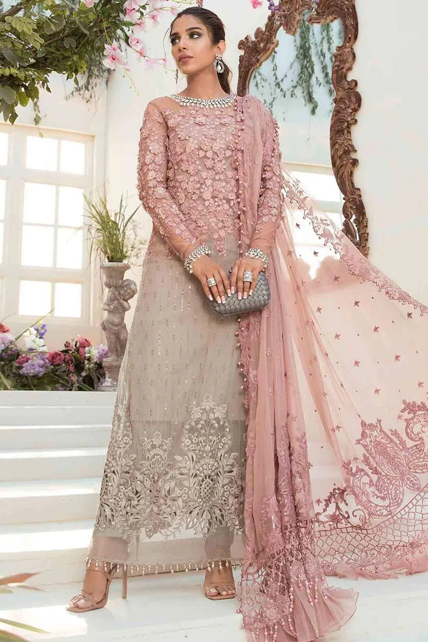Maria B Wedding Addition Chiffon SK 7057
