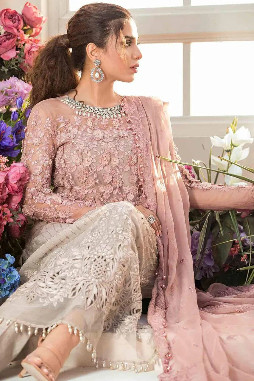 Maria B Wedding Addition Chiffon SK 7057