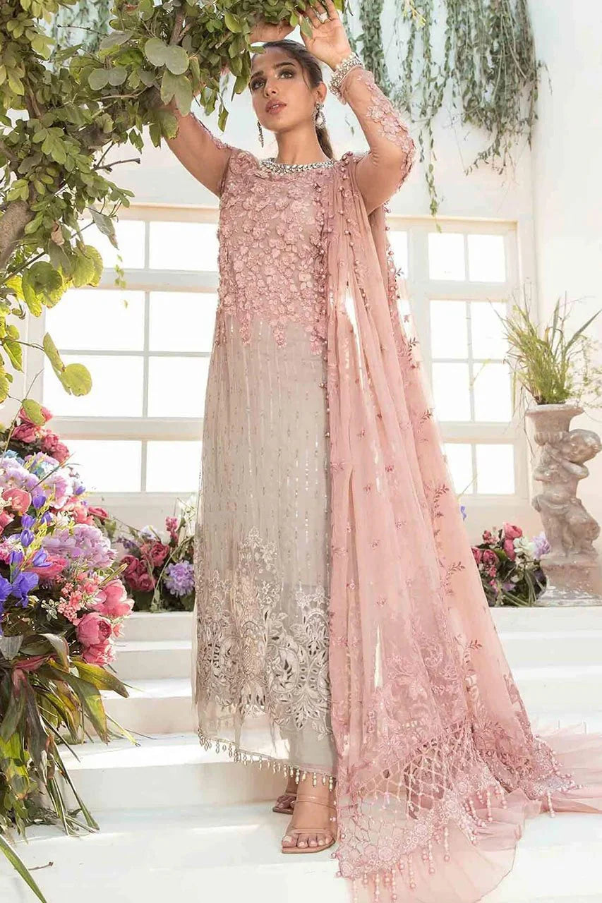 Maria B Wedding Addition Chiffon SK 7057
