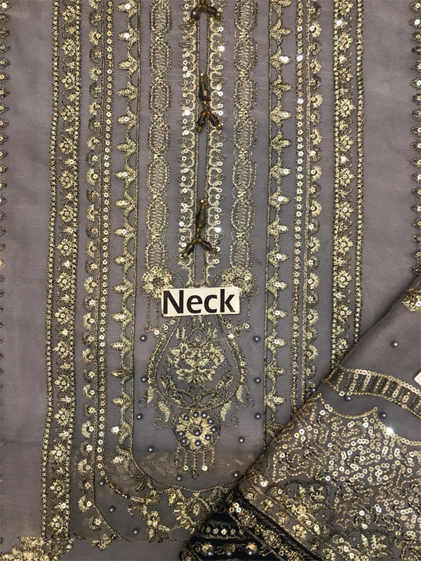 Adan Libas Luxury Chiffon Embroidered Dress SK 7096