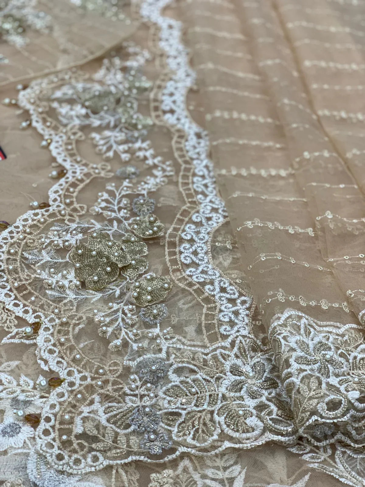 Maria B Wedding Saree SR 5025s