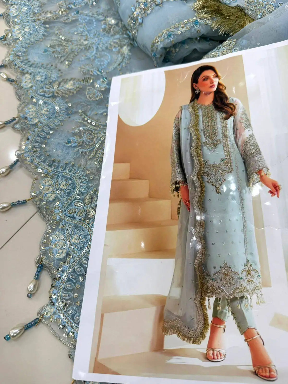 Aymal by Alizeh Embroidered Suit SK 7041