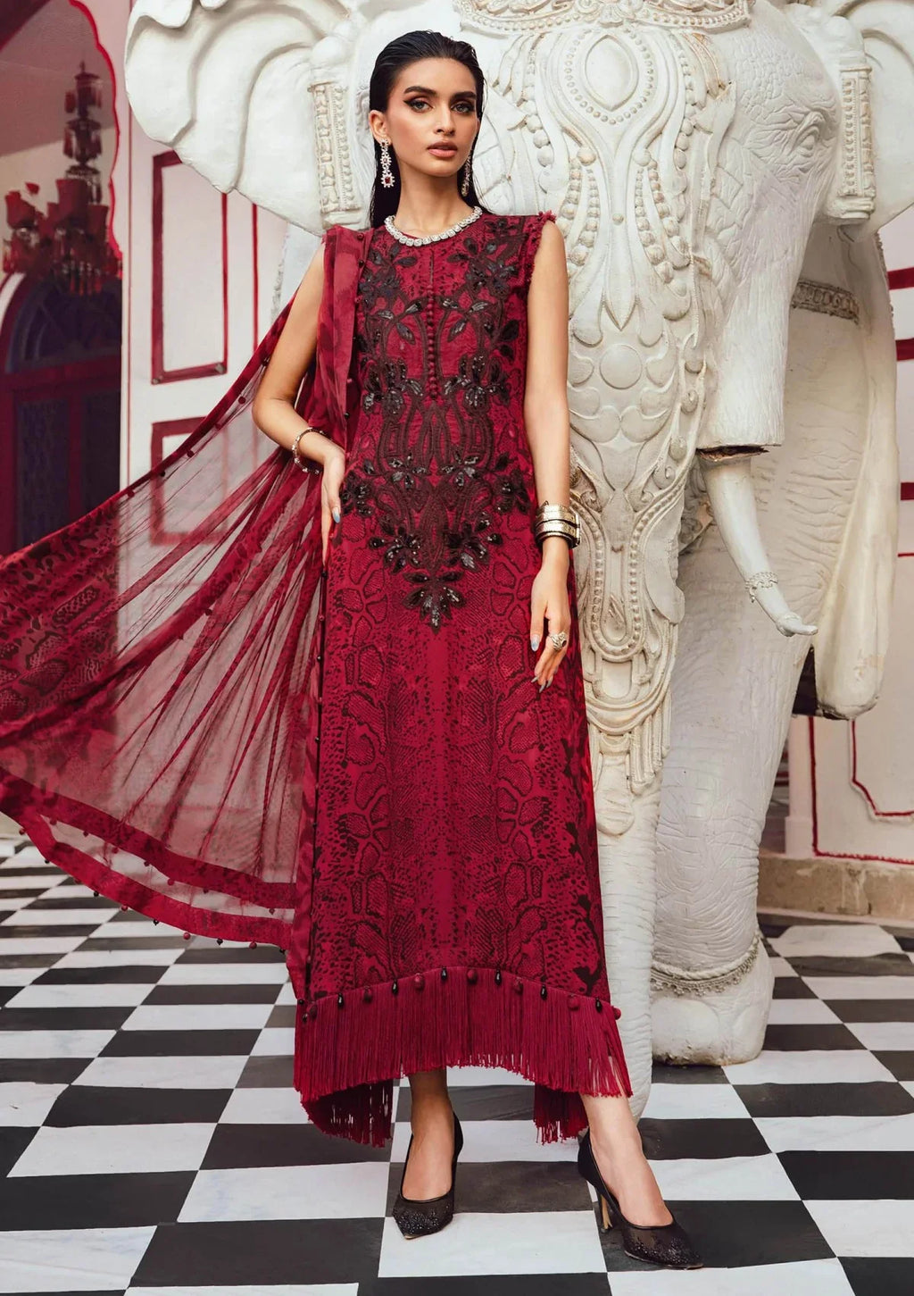 Maria B Lawn LS 8022