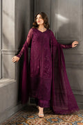 Azure Chiffon Formal Dress With Chiffon Dupatta SK 70