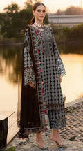 Charizma Printed Embroidered Lawn