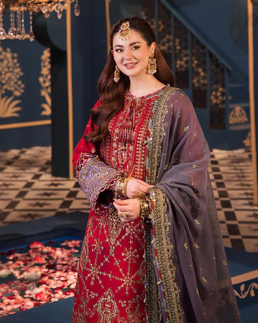 Asim Jofa Winter Cotton Dress SK 7013