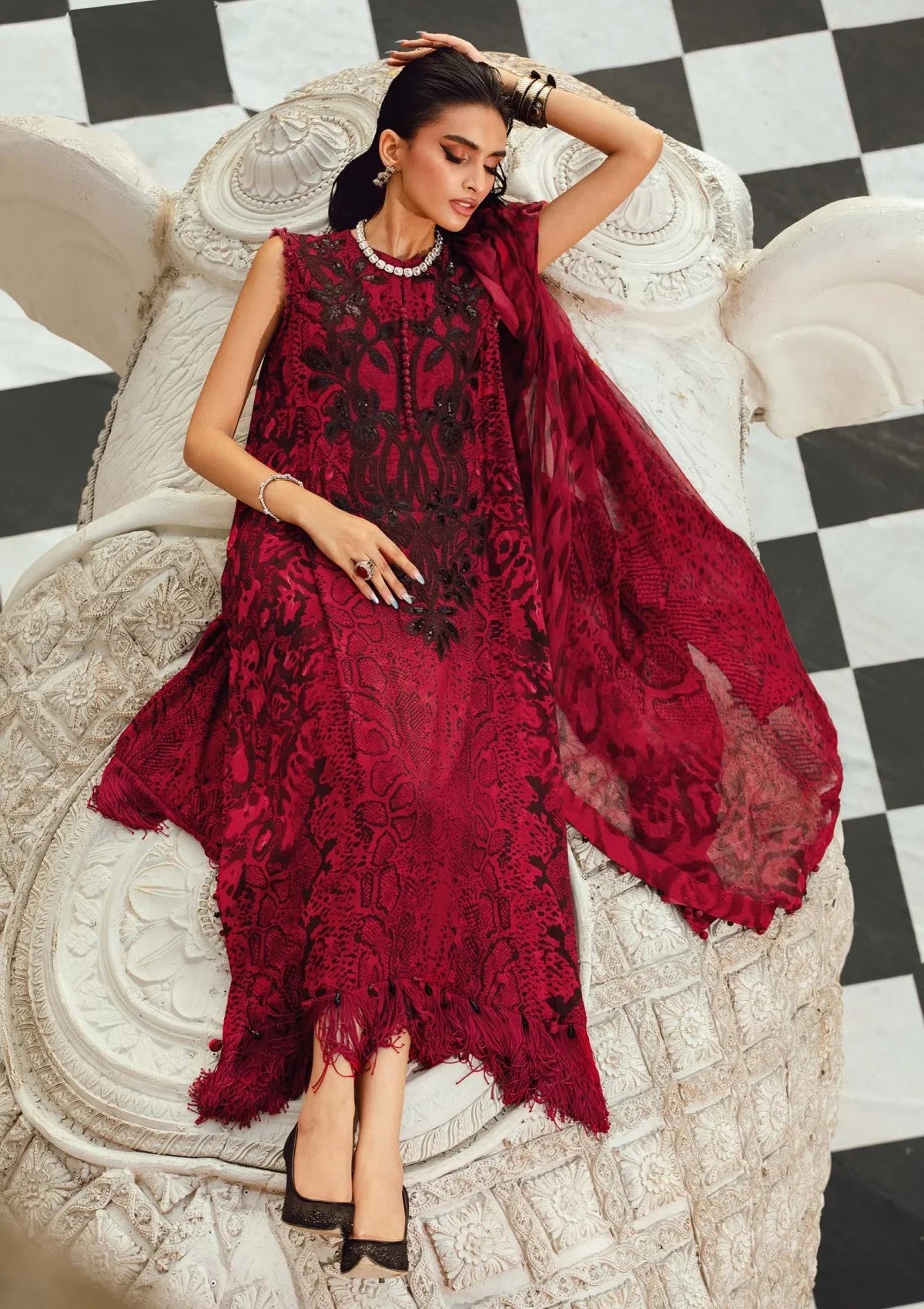 Maria B Lawn LS 8022