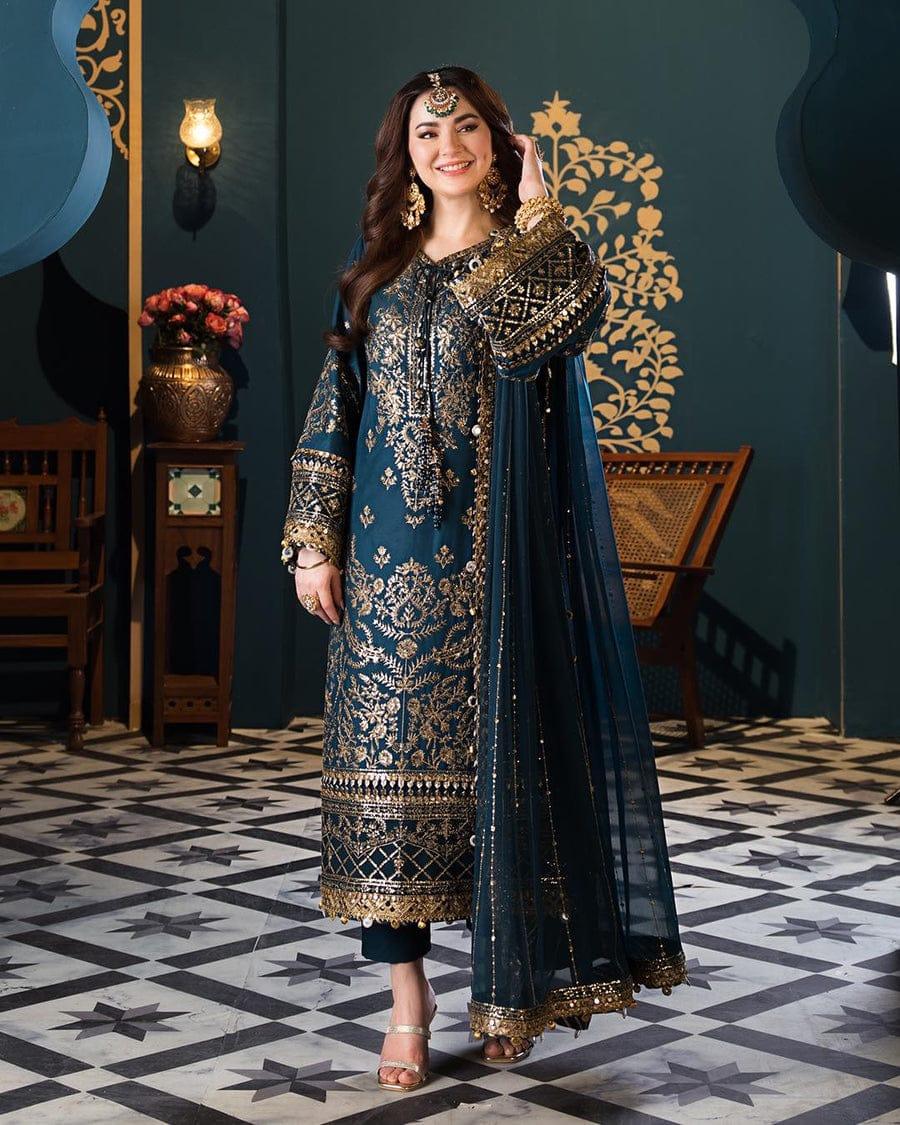 Asim Jofa Chiffon Dress SK 7038