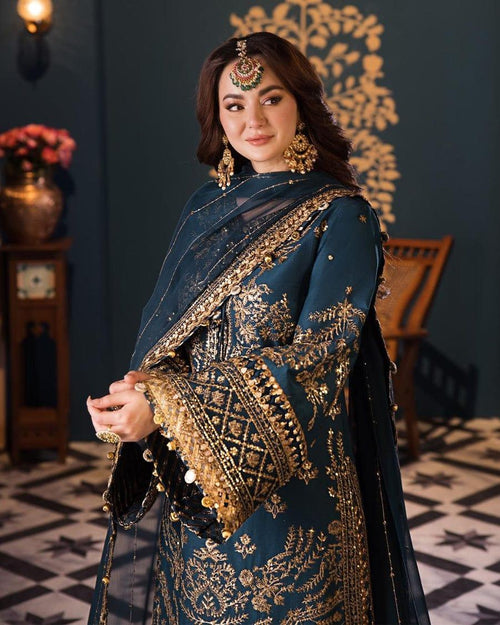 Asim Jofa Chiffon Dress SK 7038