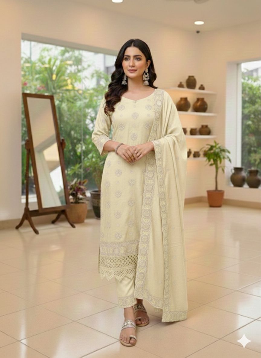 Indian Style Embroidered D.No 1114