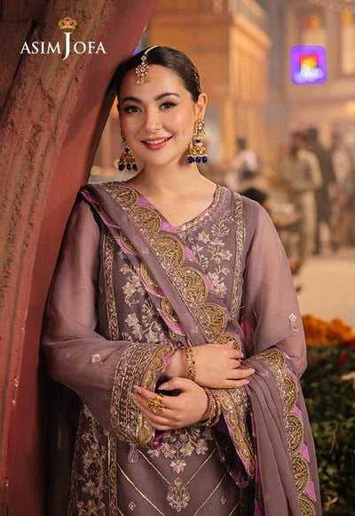 Asim Jofa Chiffon Dress SK 7042