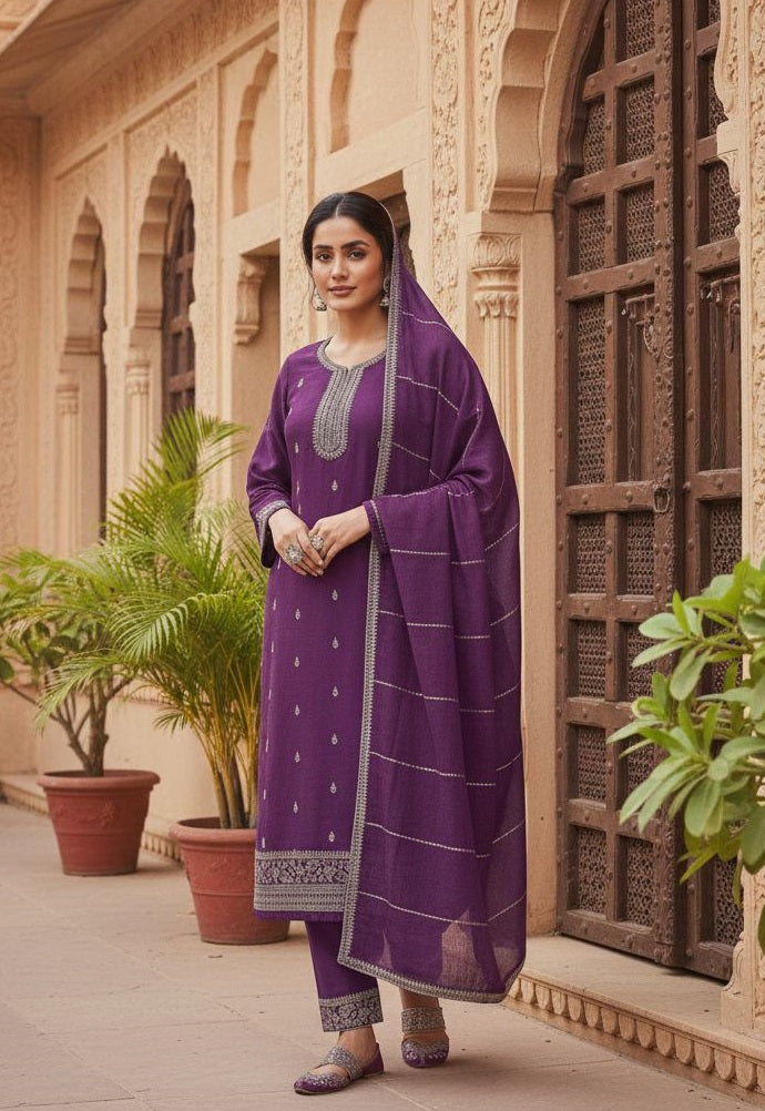 Indian Style Embroidered D.No 1119