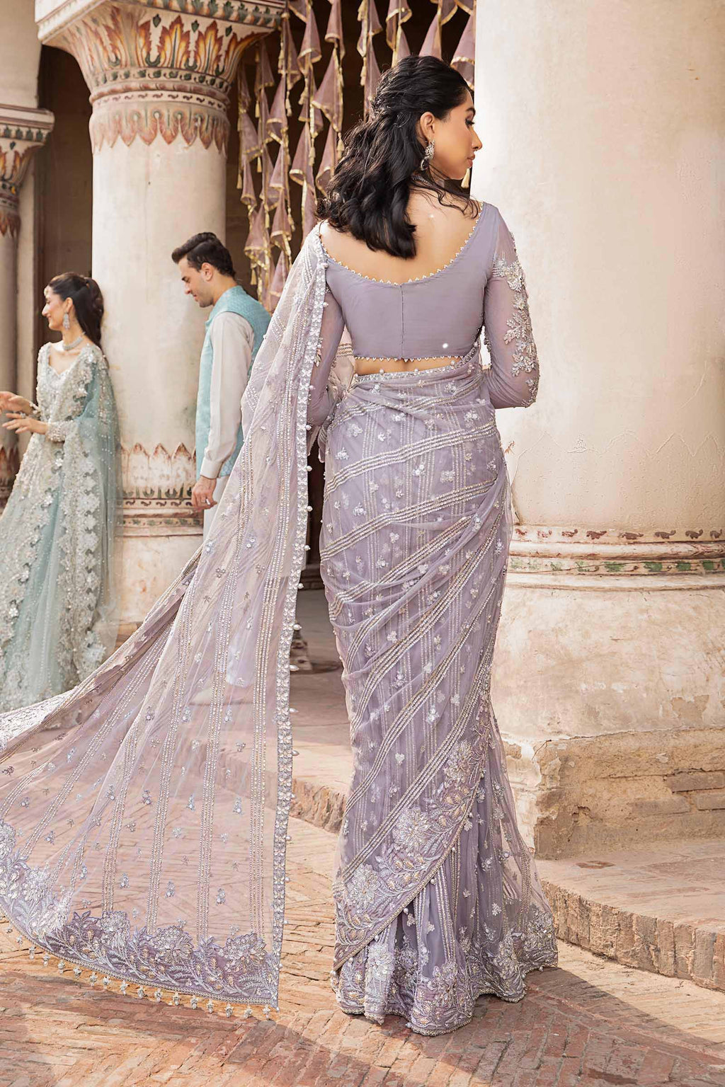 Maria B Ifora Couture Saree SR 5017