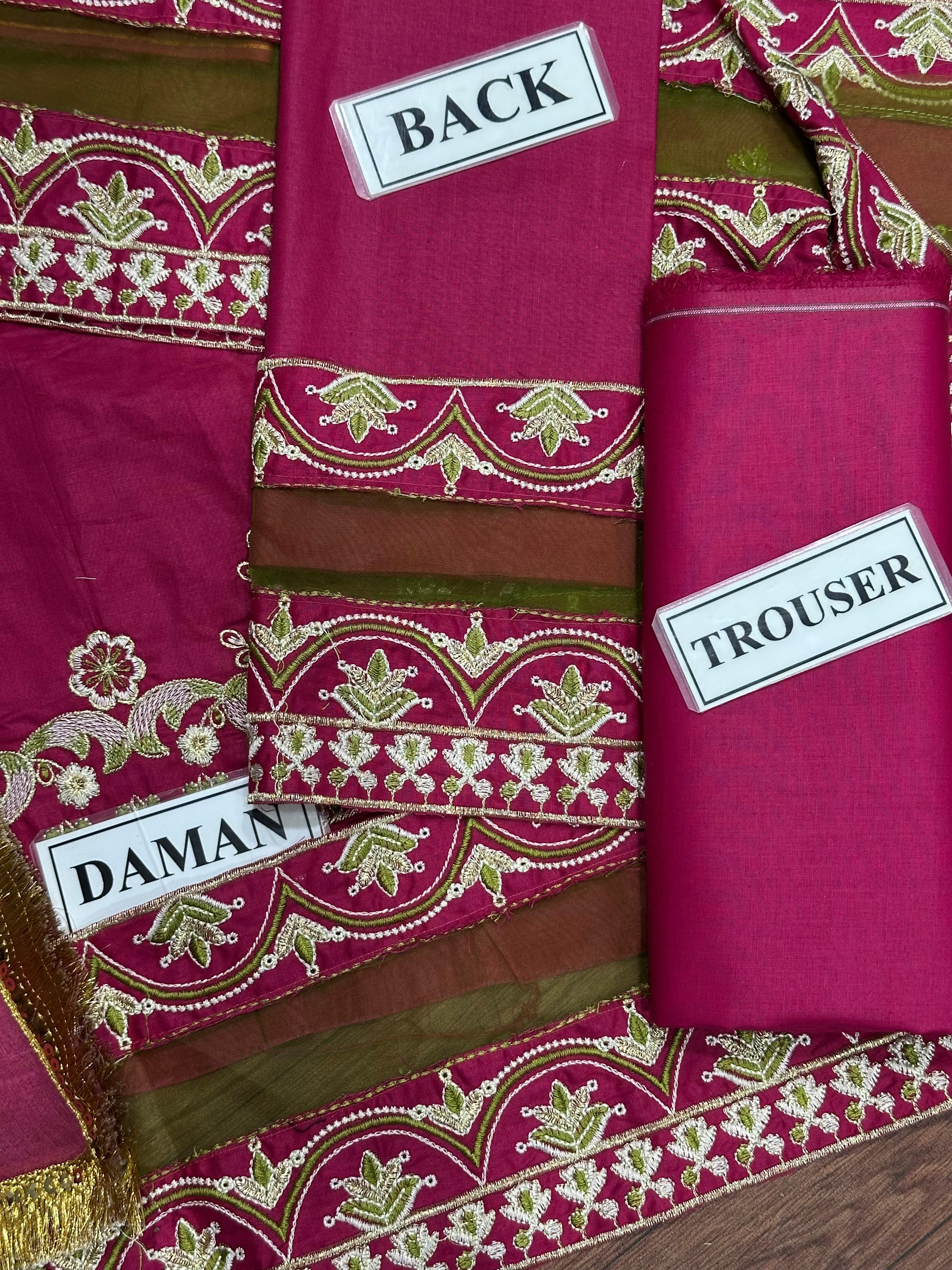 Omal Luxury Lawn Collection SK 7070