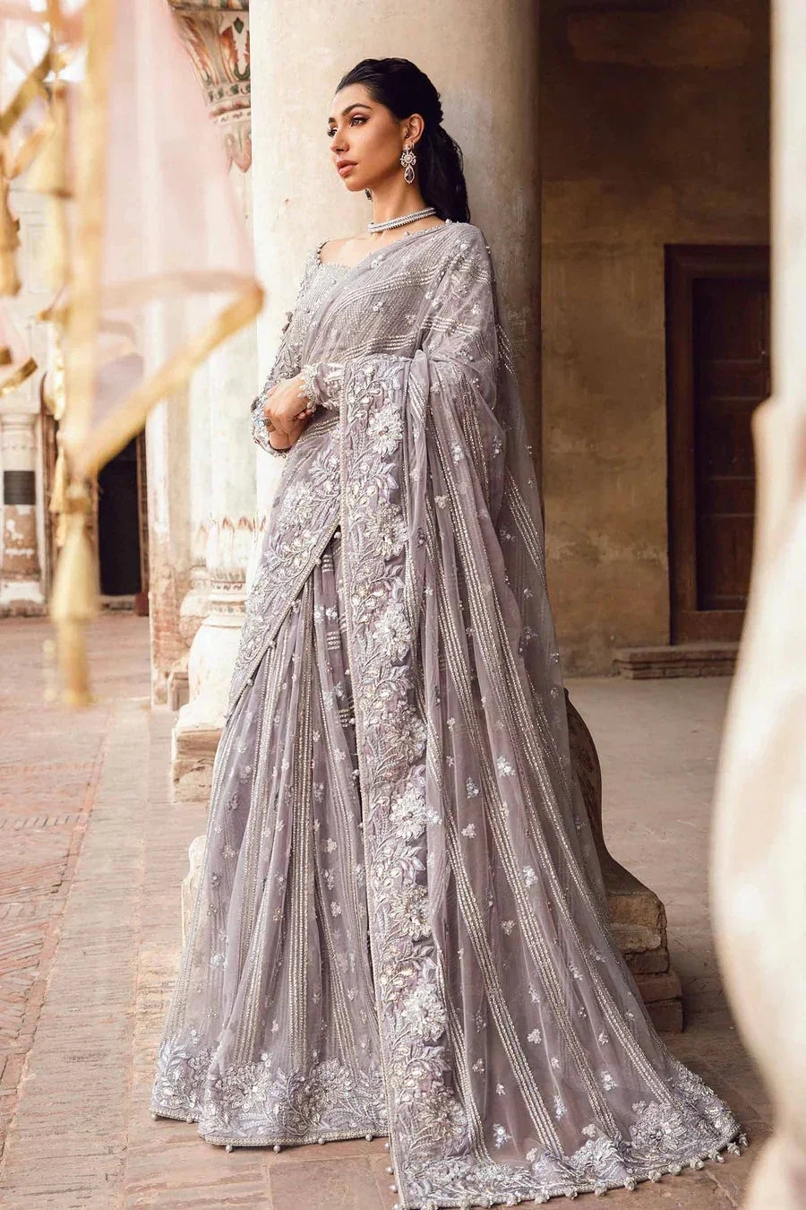 Maria B Ifora Couture Saree SR 5017