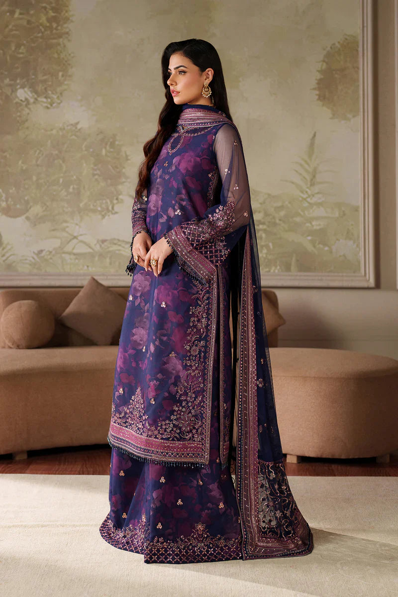 Zarif Zaneera Embroidered Chiffon SK 7051