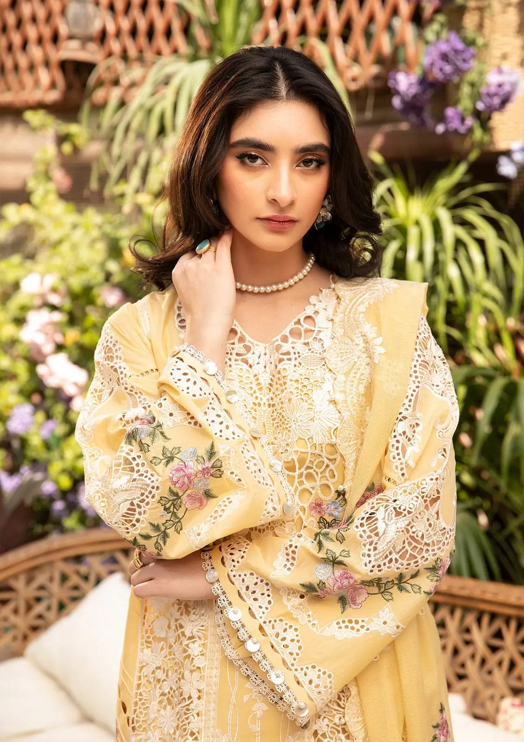 Elaf New Arrival Luxury chikankari SK 7033y